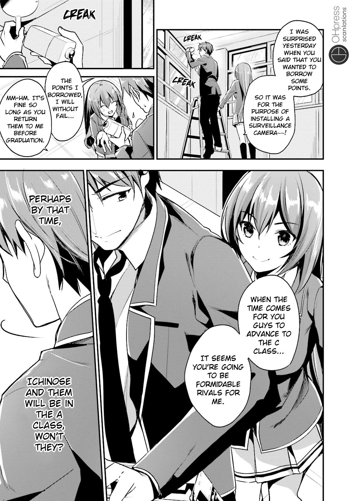 Read Classroom of the Elite Manga Online