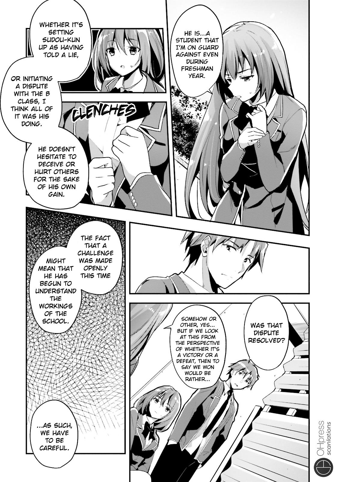 Read Classroom of the Elite Manga Online
