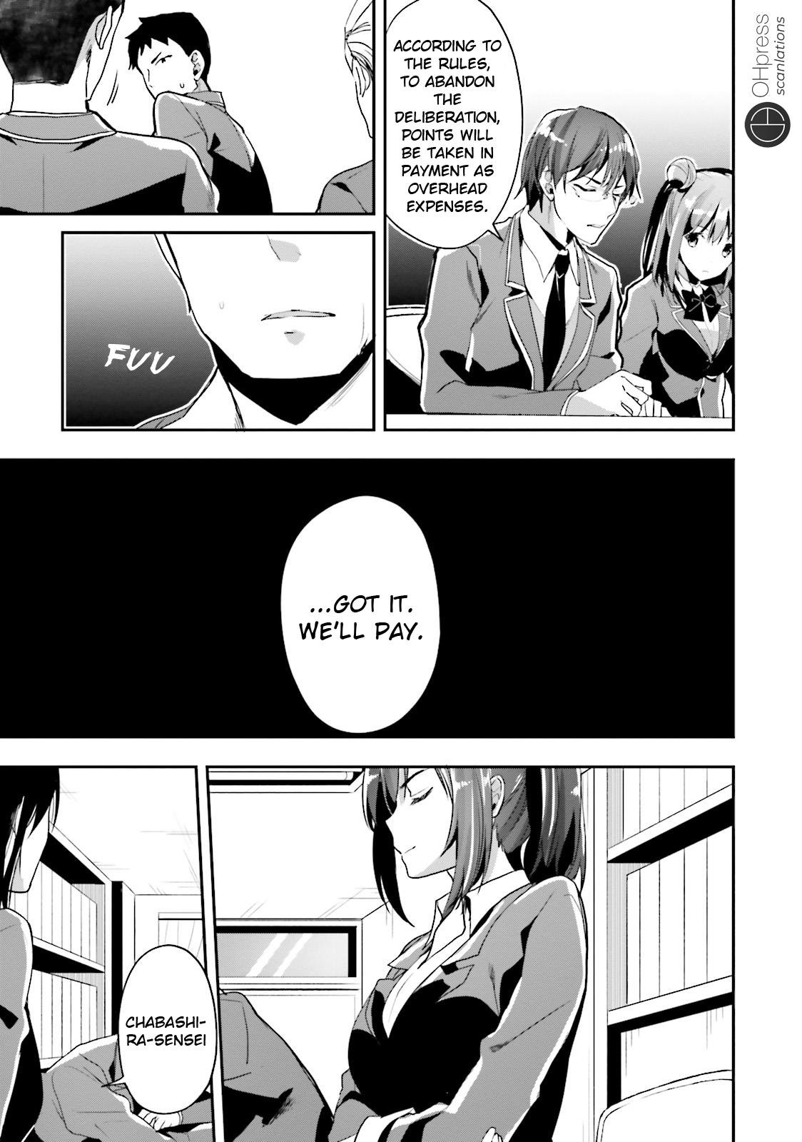 Read Classroom of the Elite Manga Online