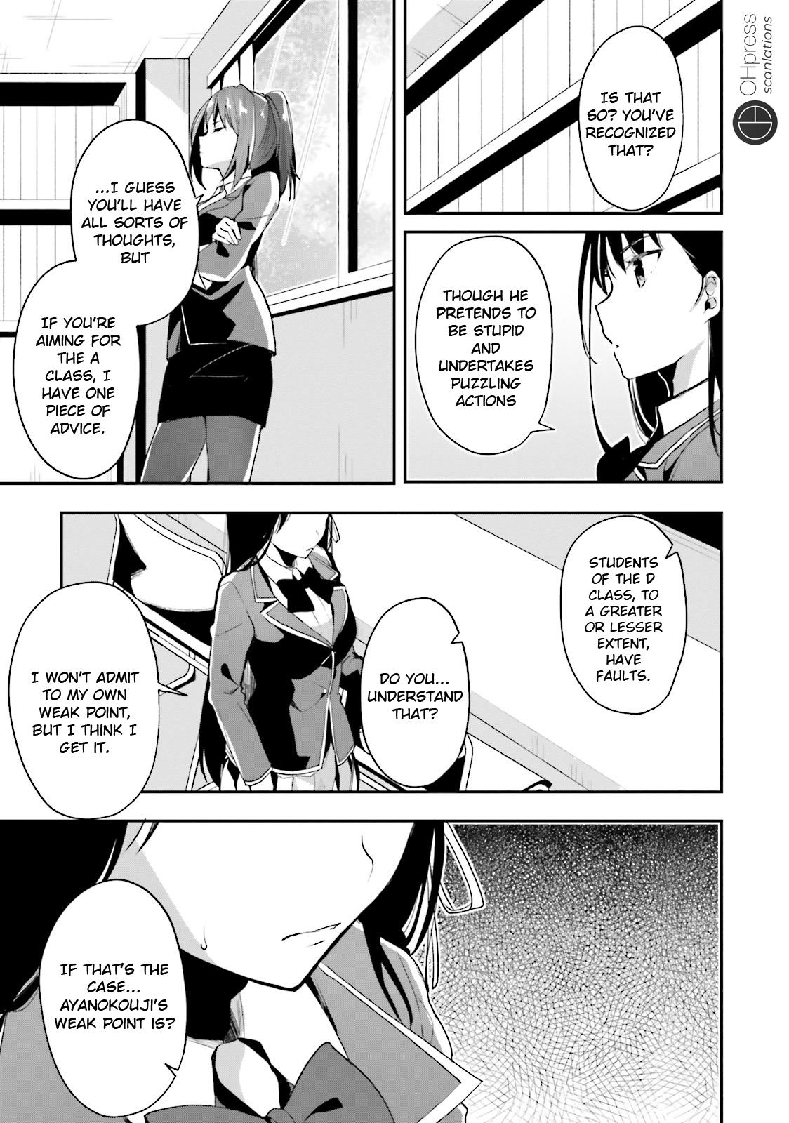 Read Classroom of the Elite Manga Online