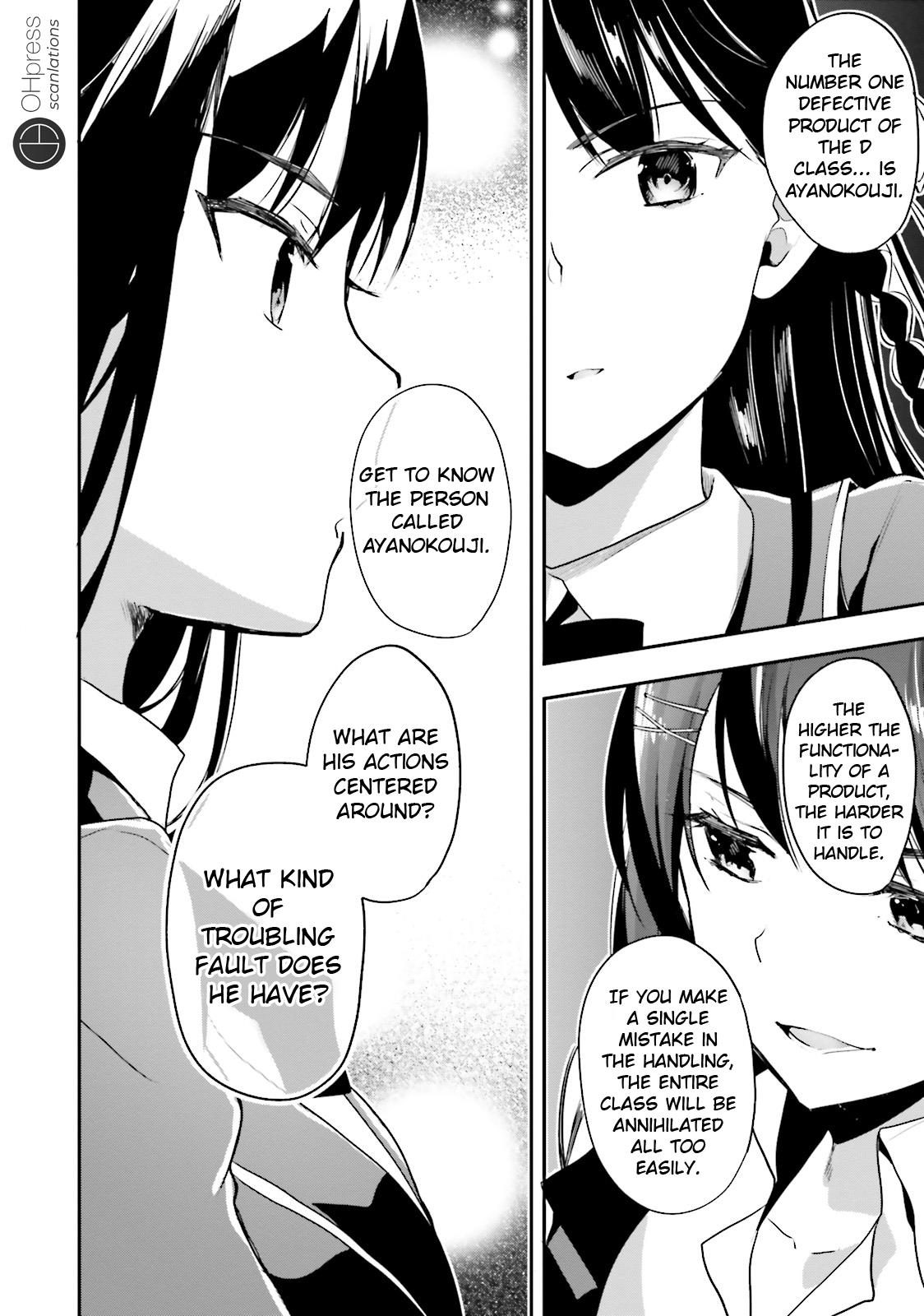 Read Classroom of the Elite Manga Online