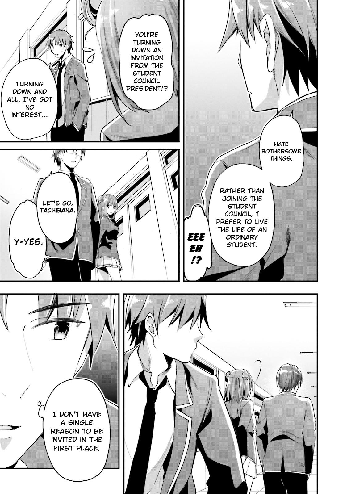 Read Classroom of the Elite Manga Online