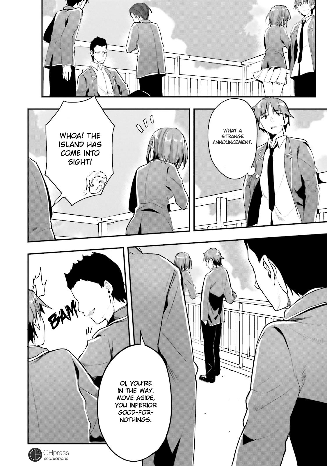 Read Classroom of the Elite Manga Online