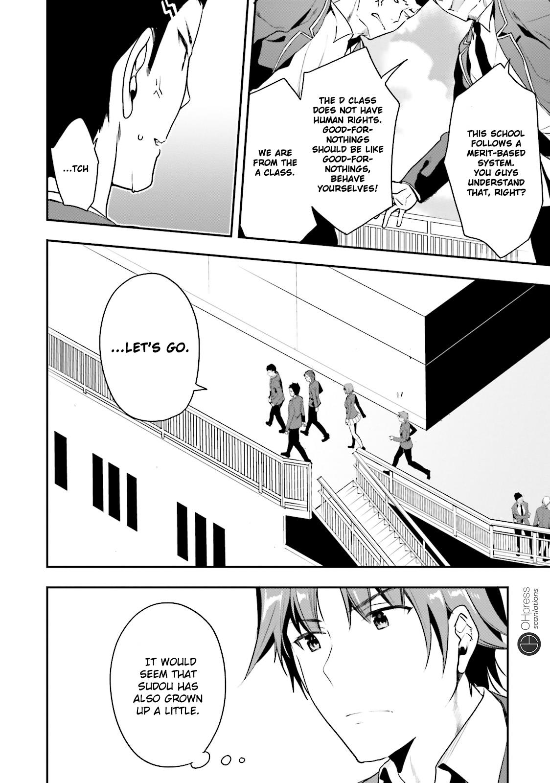 Read Classroom of the Elite Manga Online