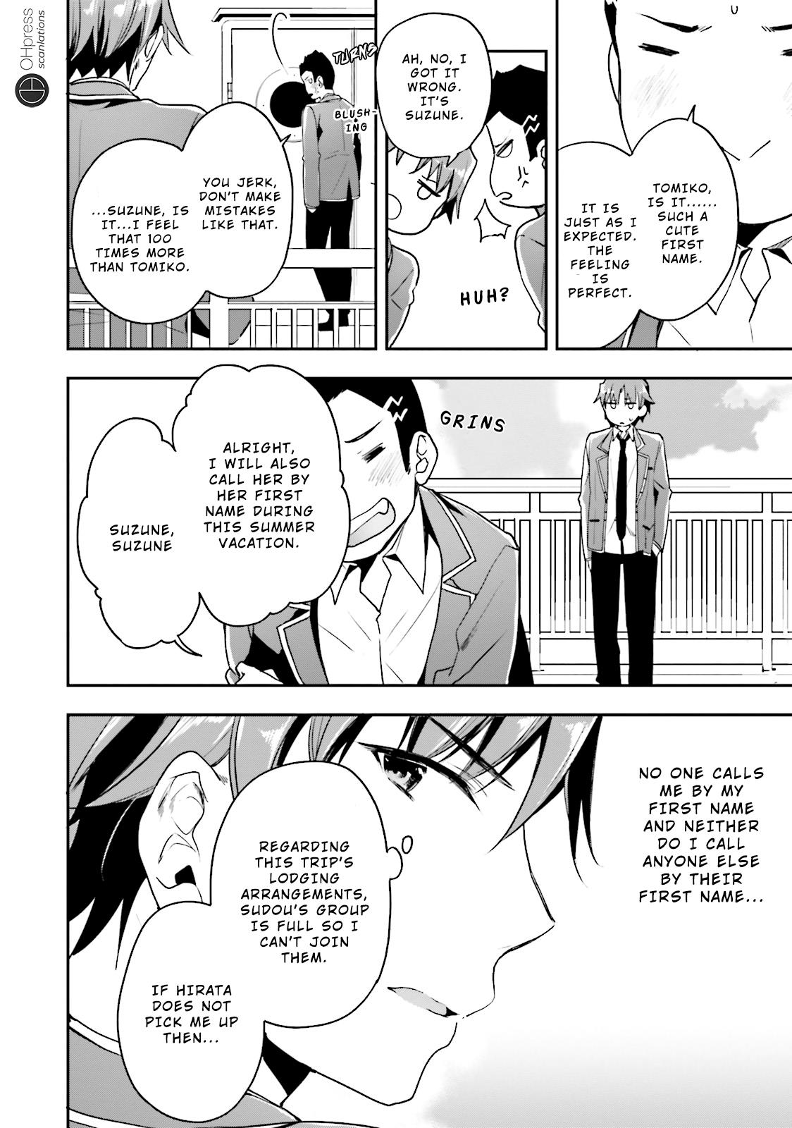 Read Classroom of the Elite Manga Online