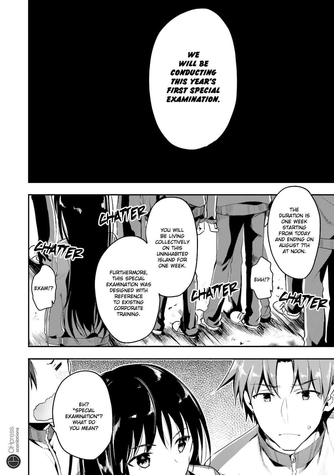Read Classroom of the Elite Manga Online