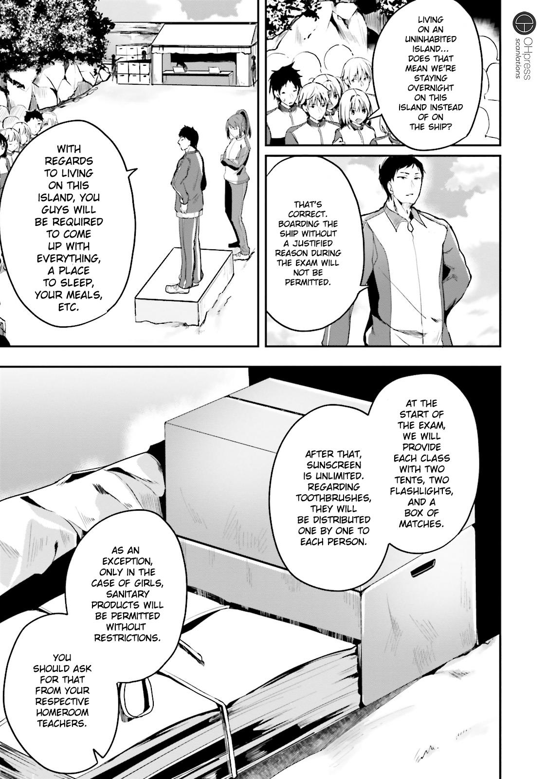 Read Classroom of the Elite Manga Online