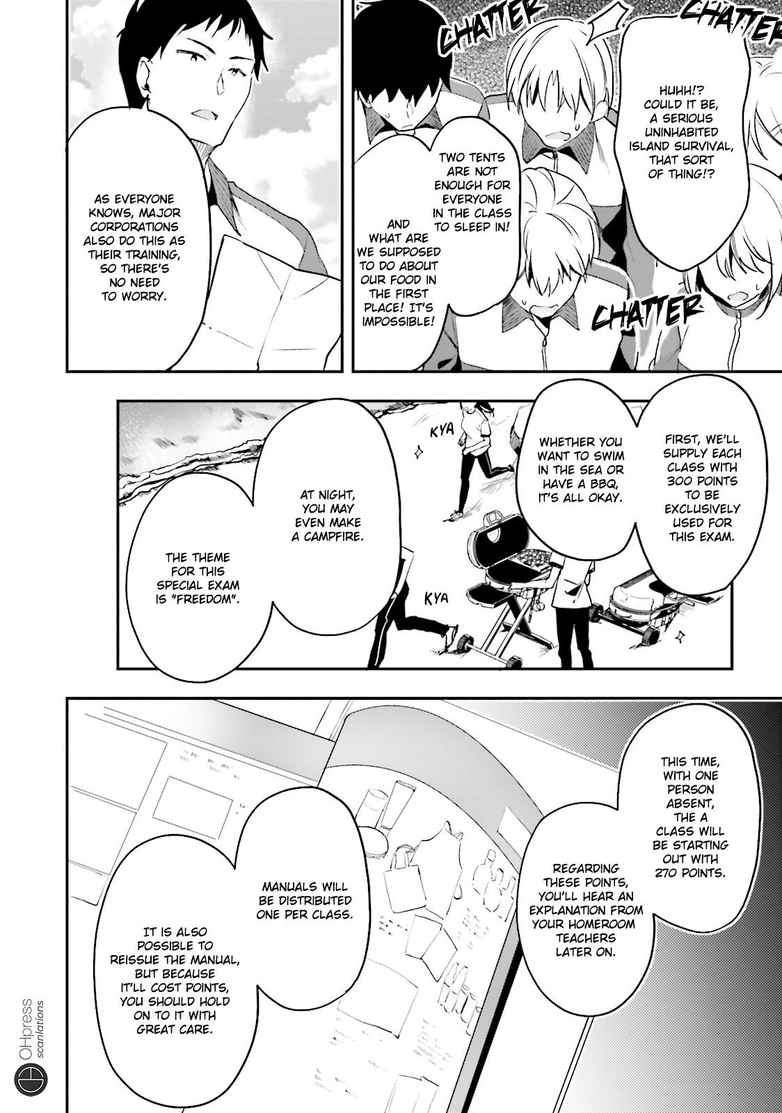 Read Classroom of the Elite Manga Online
