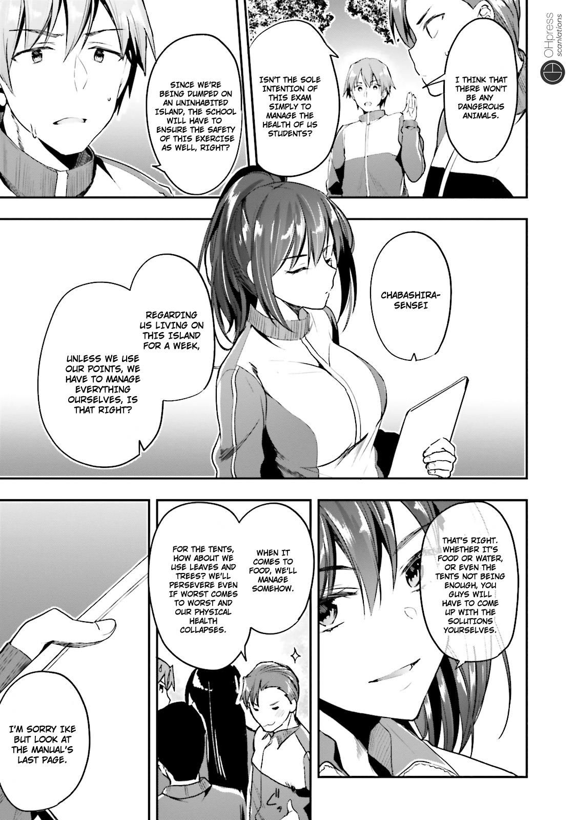 Read Classroom of the Elite Manga Online