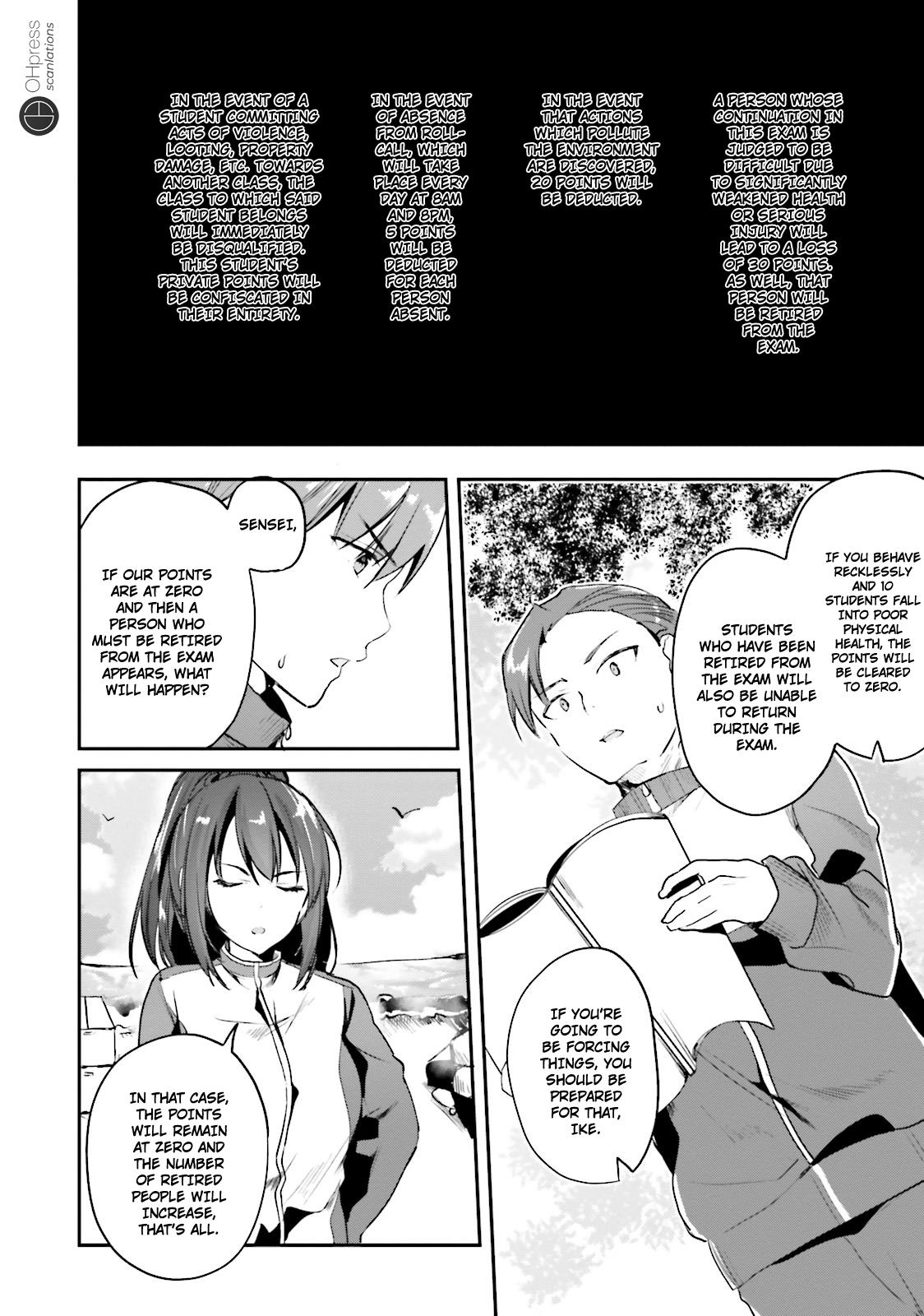 Read Classroom of the Elite Manga Online