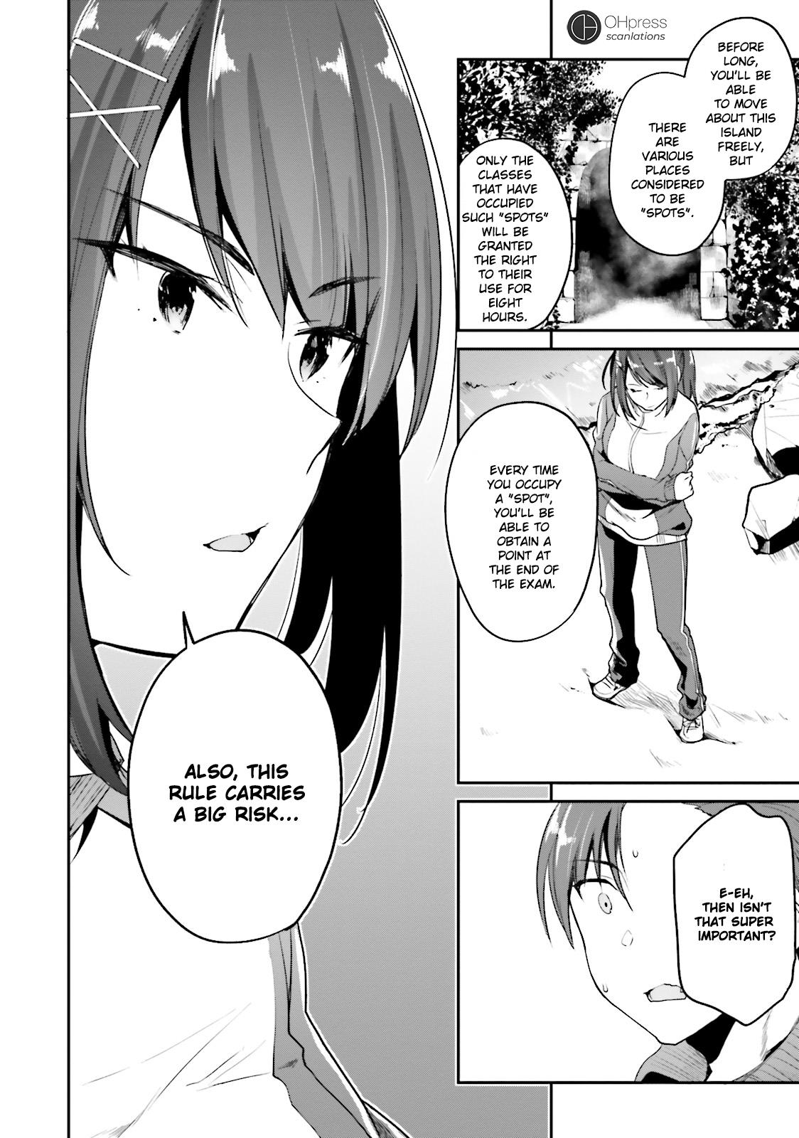 Read Classroom of the Elite Manga Online