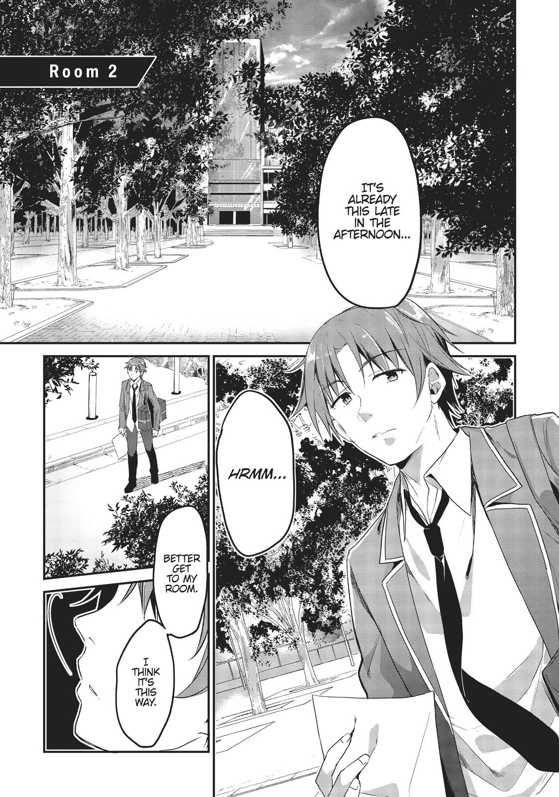 Read Classroom of the Elite Manga Online