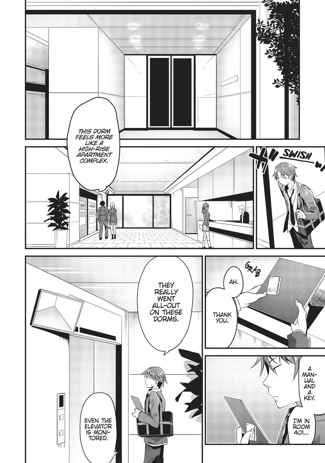Read Classroom of the Elite Manga Online