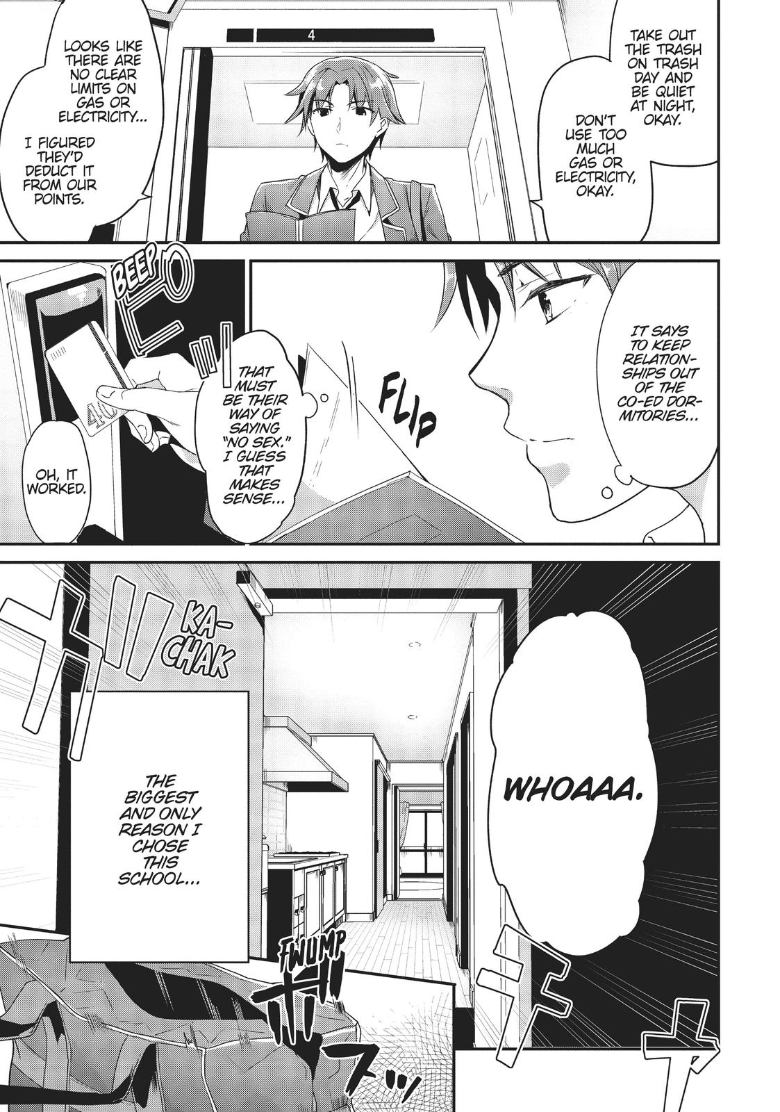 Read Classroom of the Elite Manga Online
