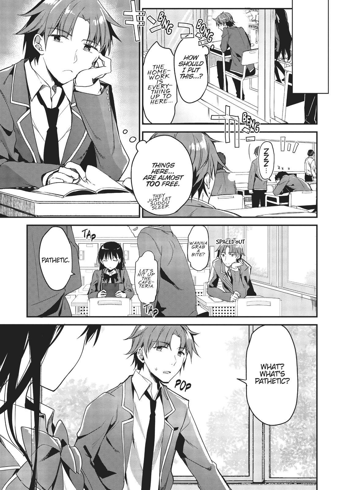 Read Classroom of the Elite Manga Online