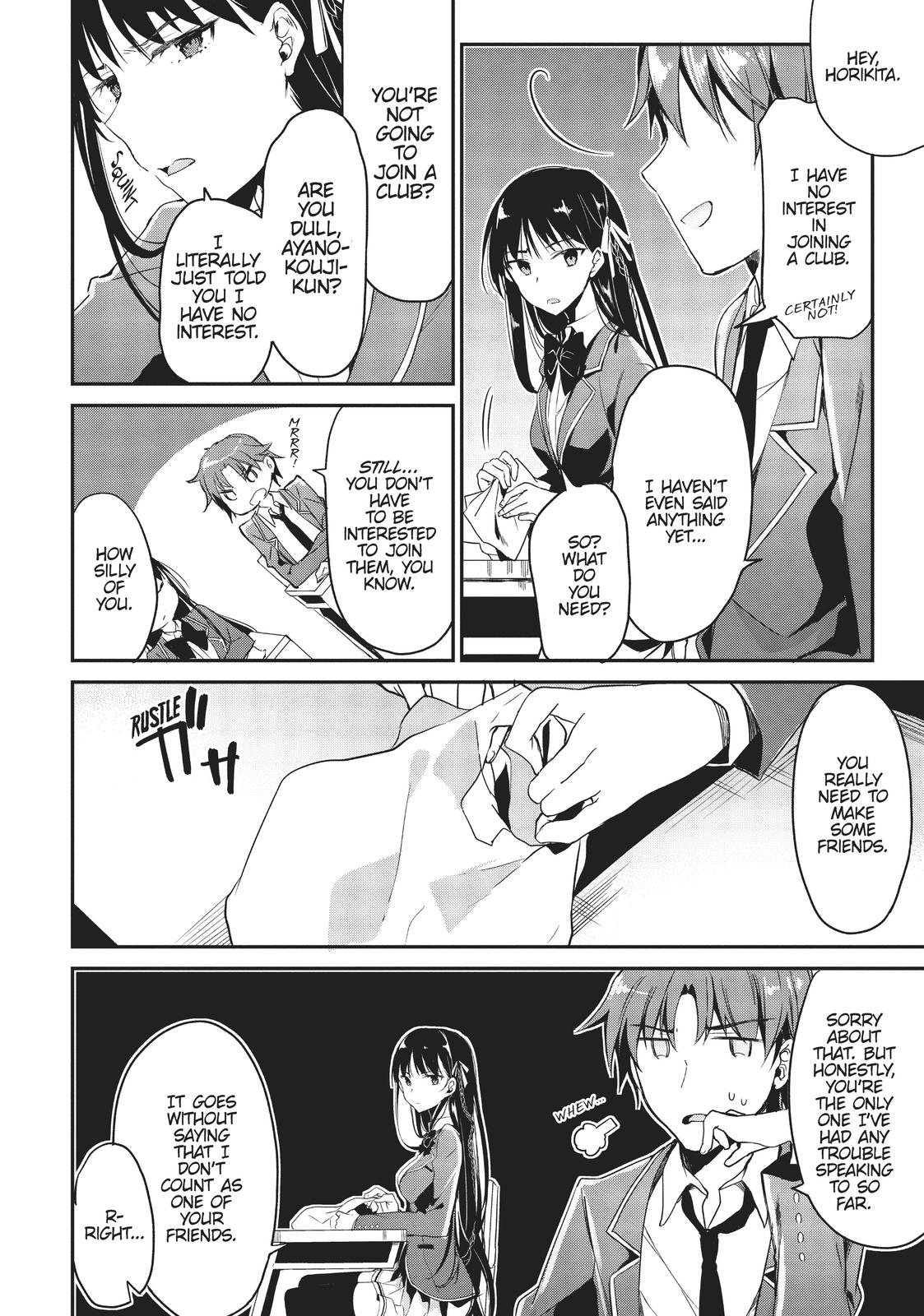 Read Classroom of the Elite Manga Online