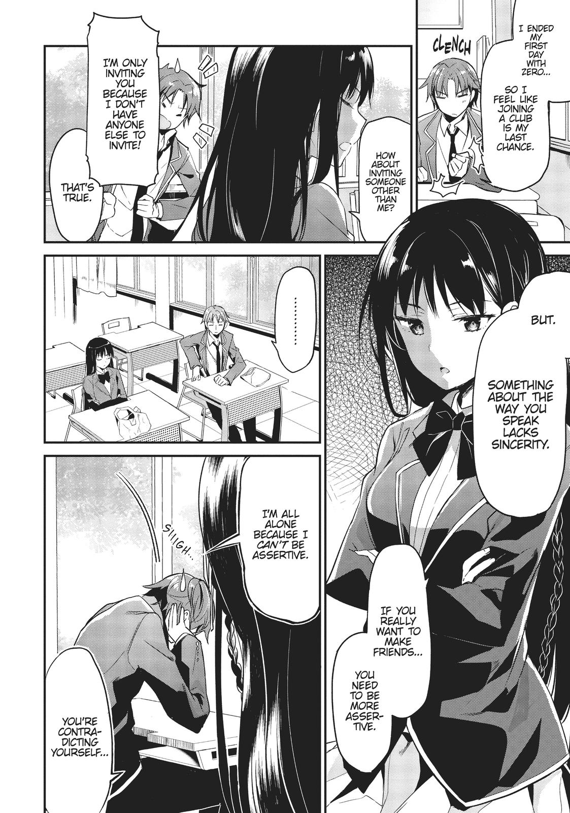 Read Classroom of the Elite Manga Online