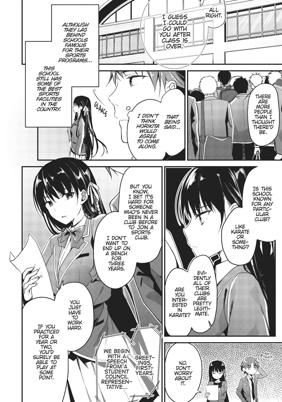 Read Classroom of the Elite Manga Online