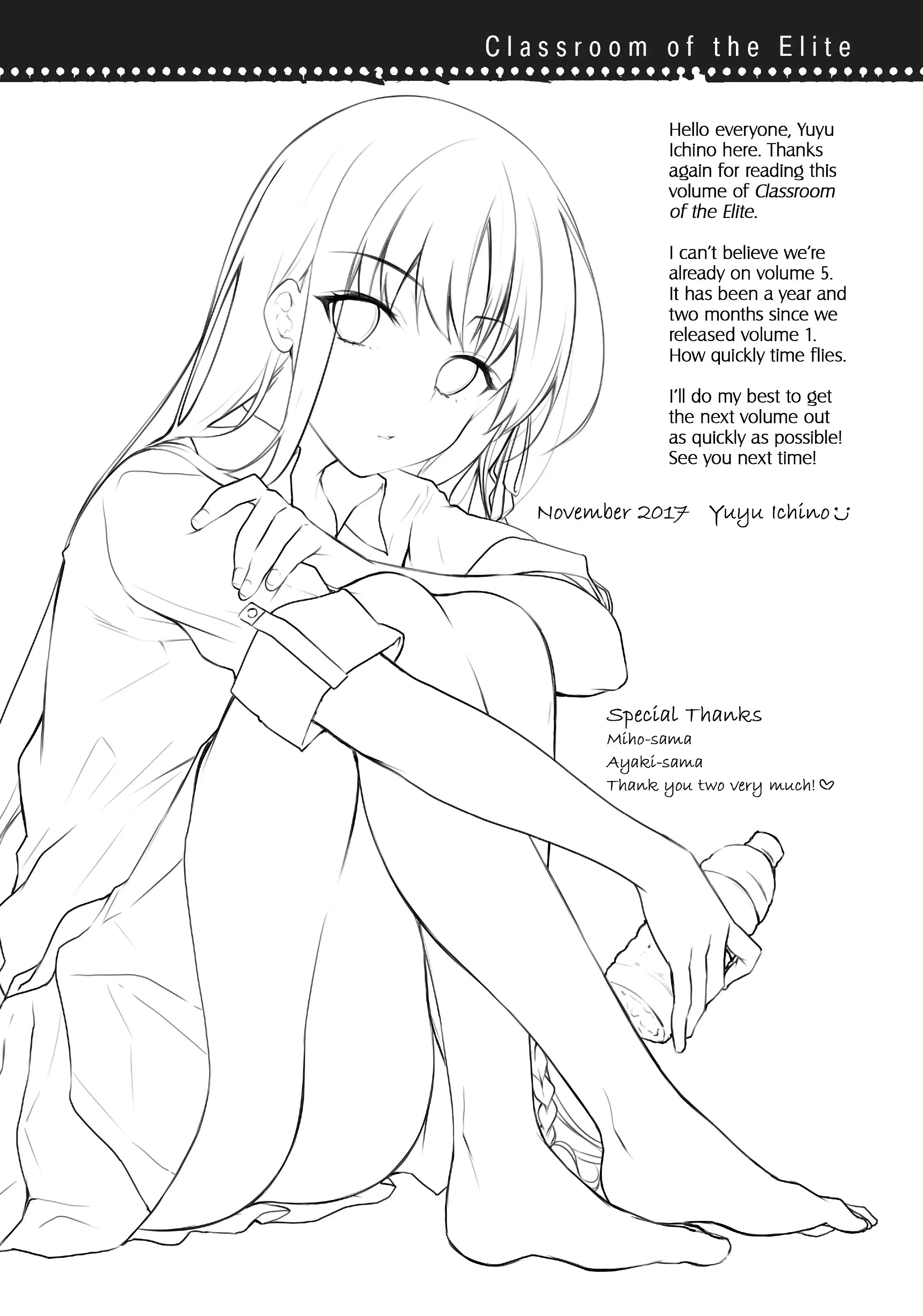 Read Classroom of the Elite Manga Online