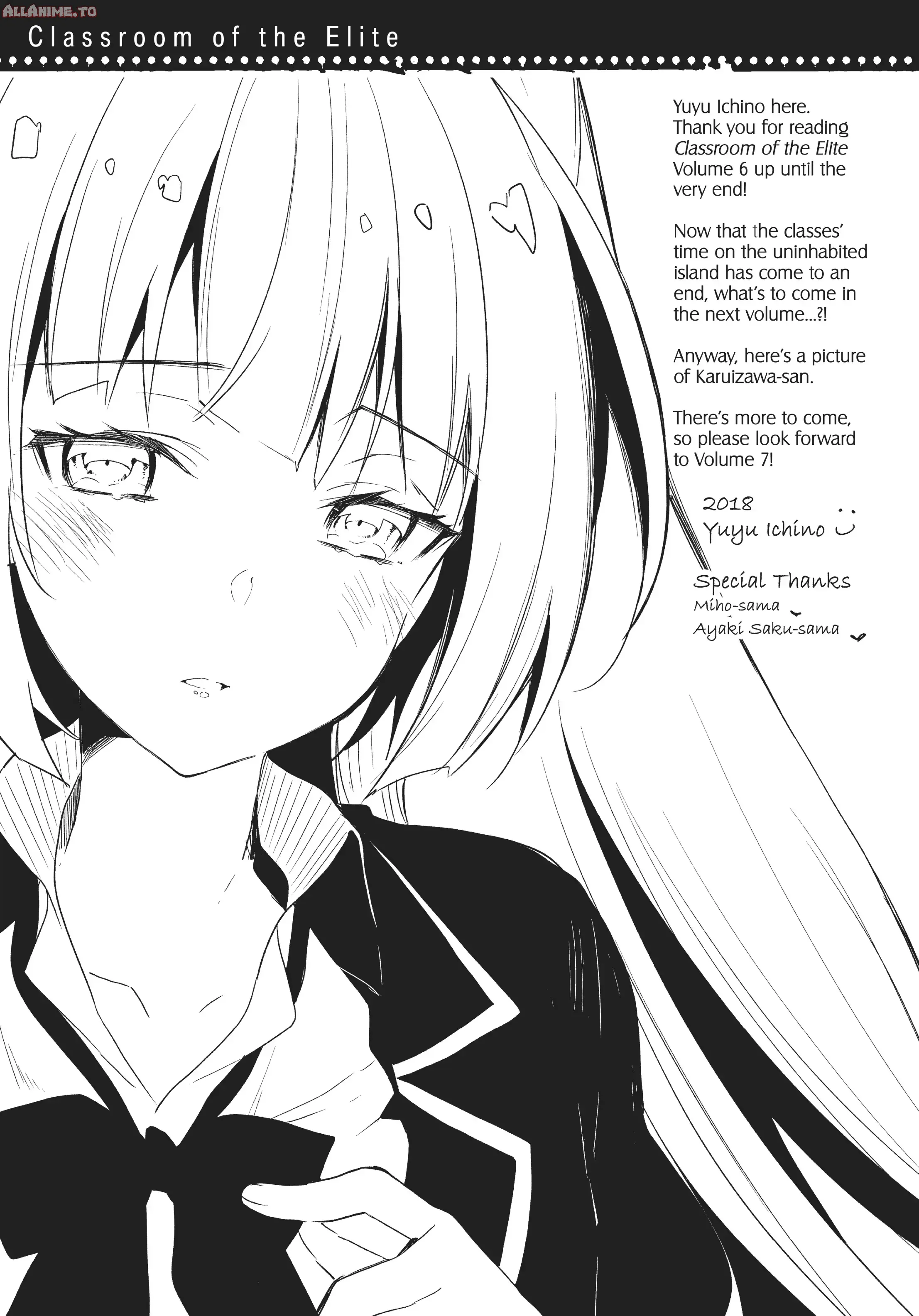 Read Classroom of the Elite Manga Online