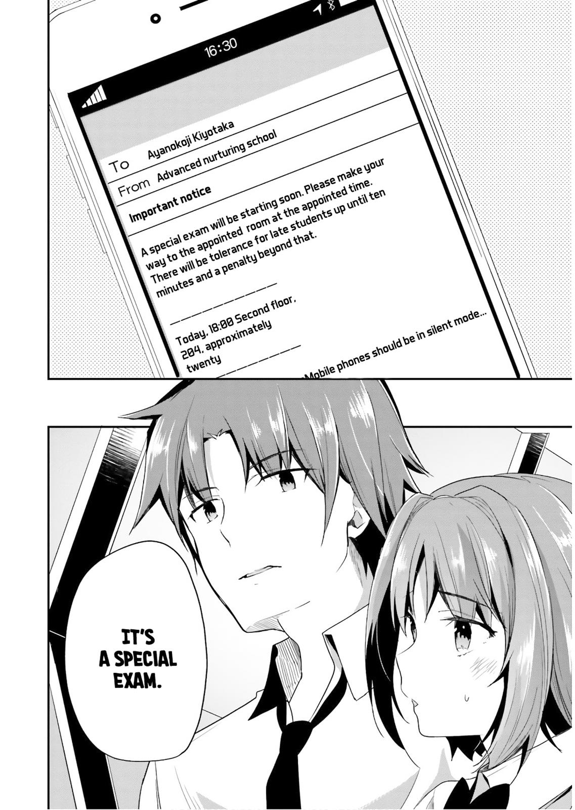 Read Classroom of the Elite Manga Online