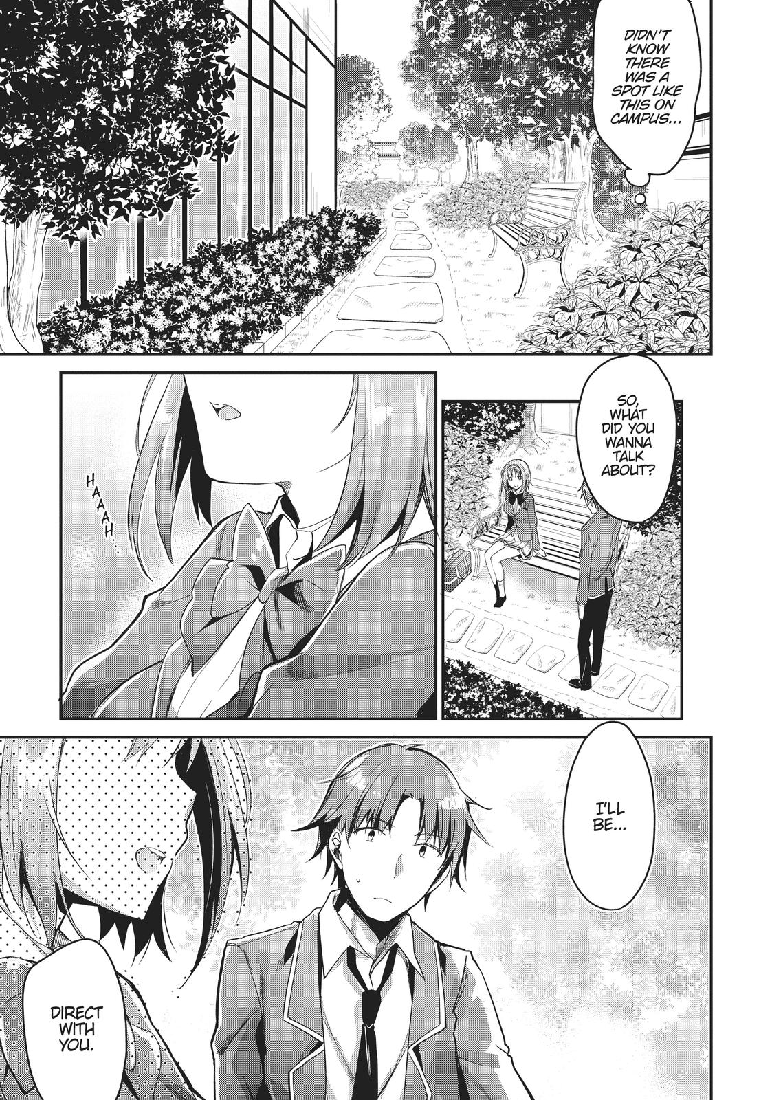 Read Classroom of the Elite Manga Online