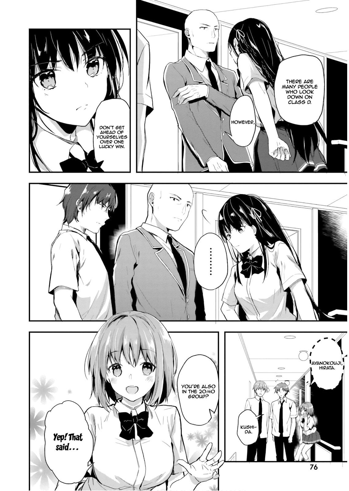 Read Classroom of the Elite Manga Online