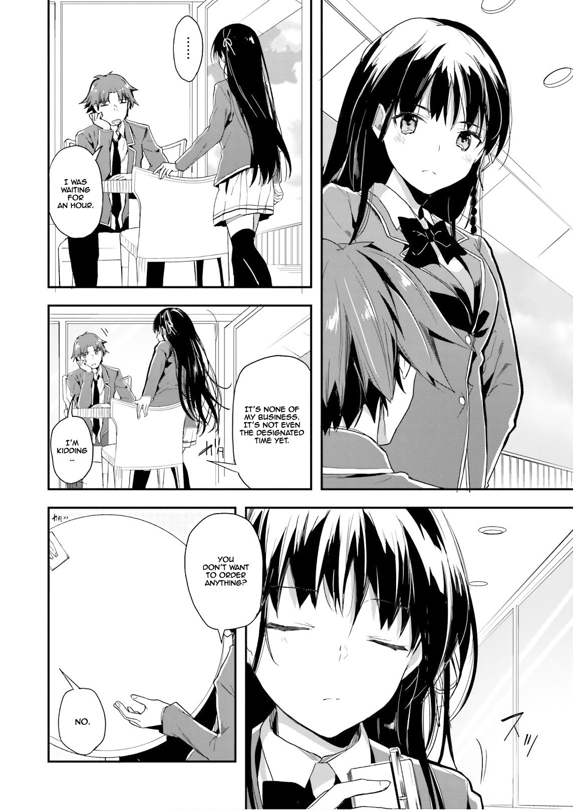 Read Classroom of the Elite Manga Online