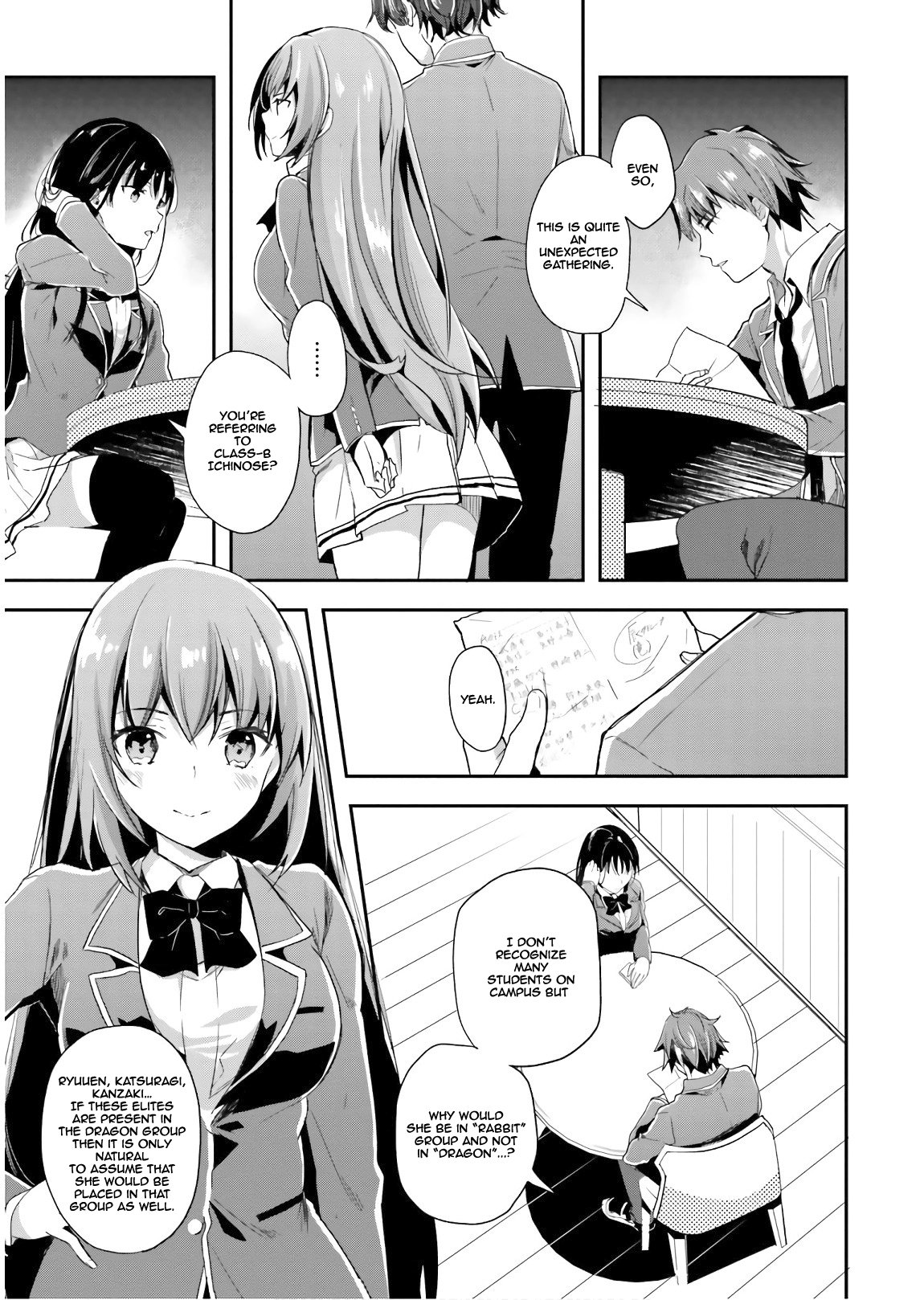 Read Classroom of the Elite Manga Online