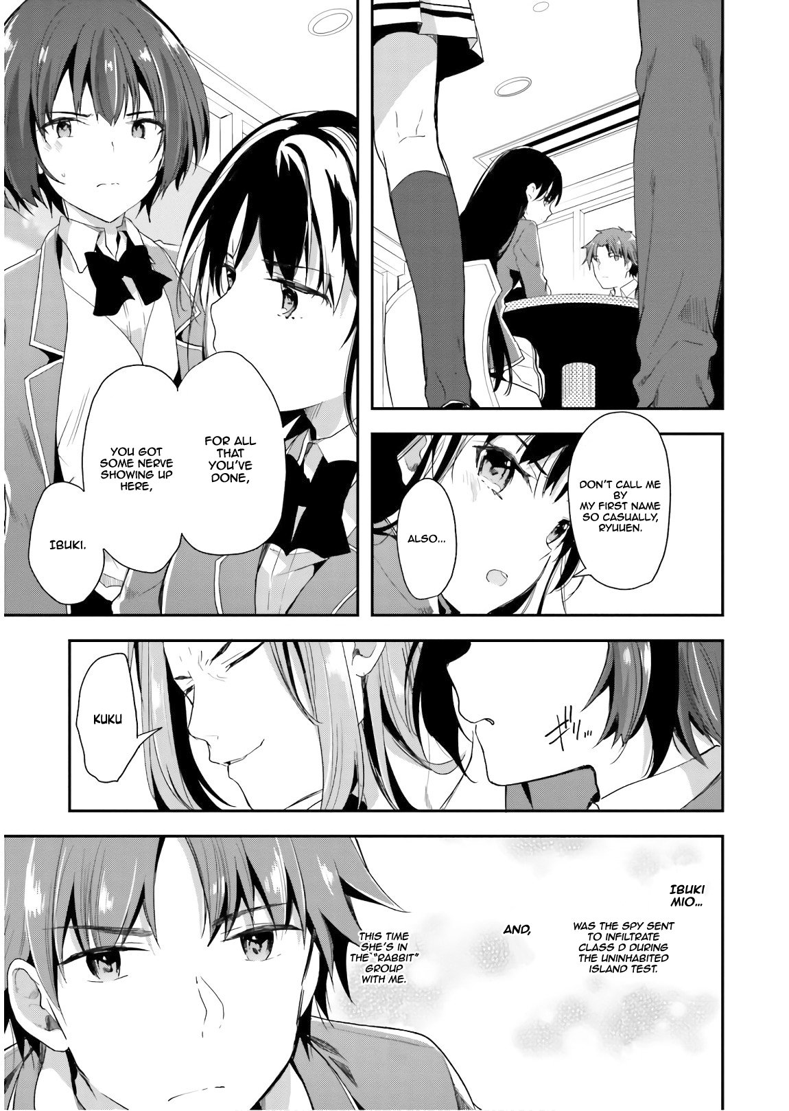 Read Classroom of the Elite Manga Online