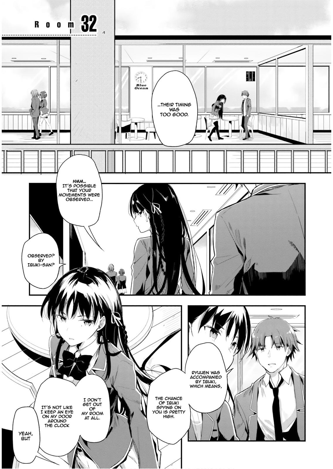 Read Classroom of the Elite Manga Online