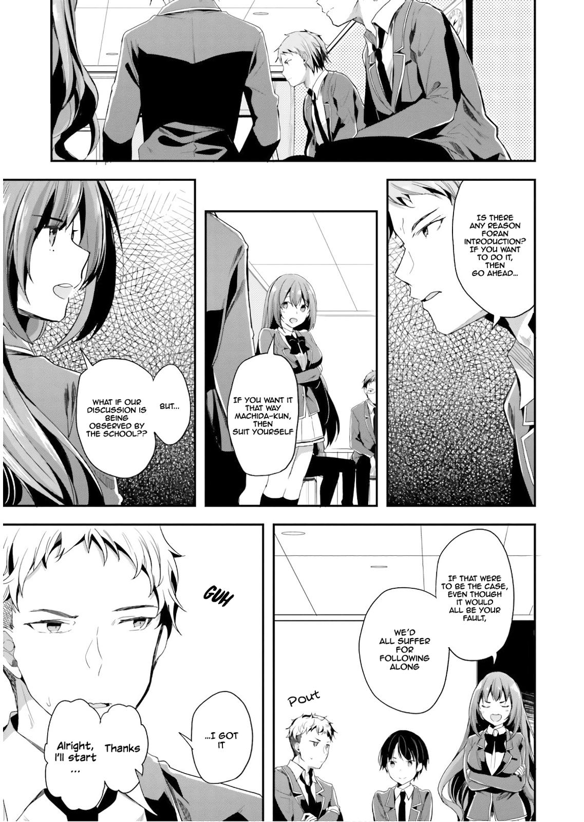 Read Classroom of the Elite Manga Online
