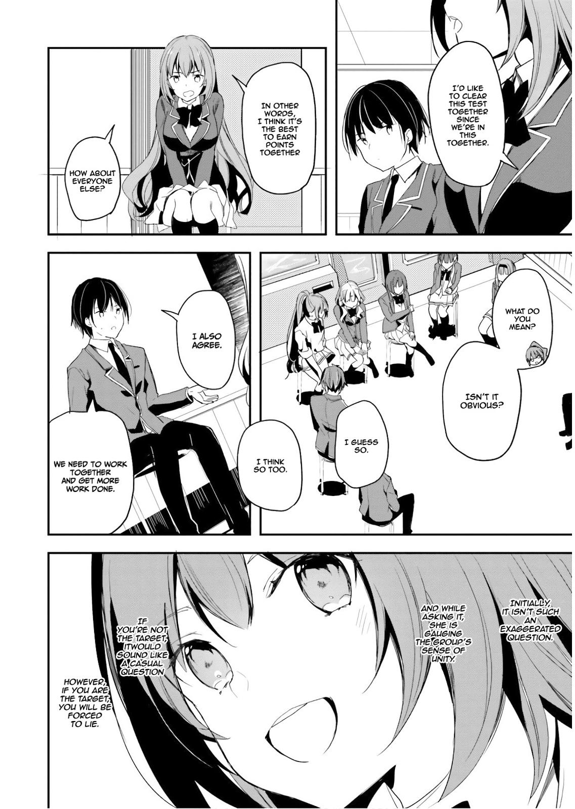 Read Classroom of the Elite Manga Online