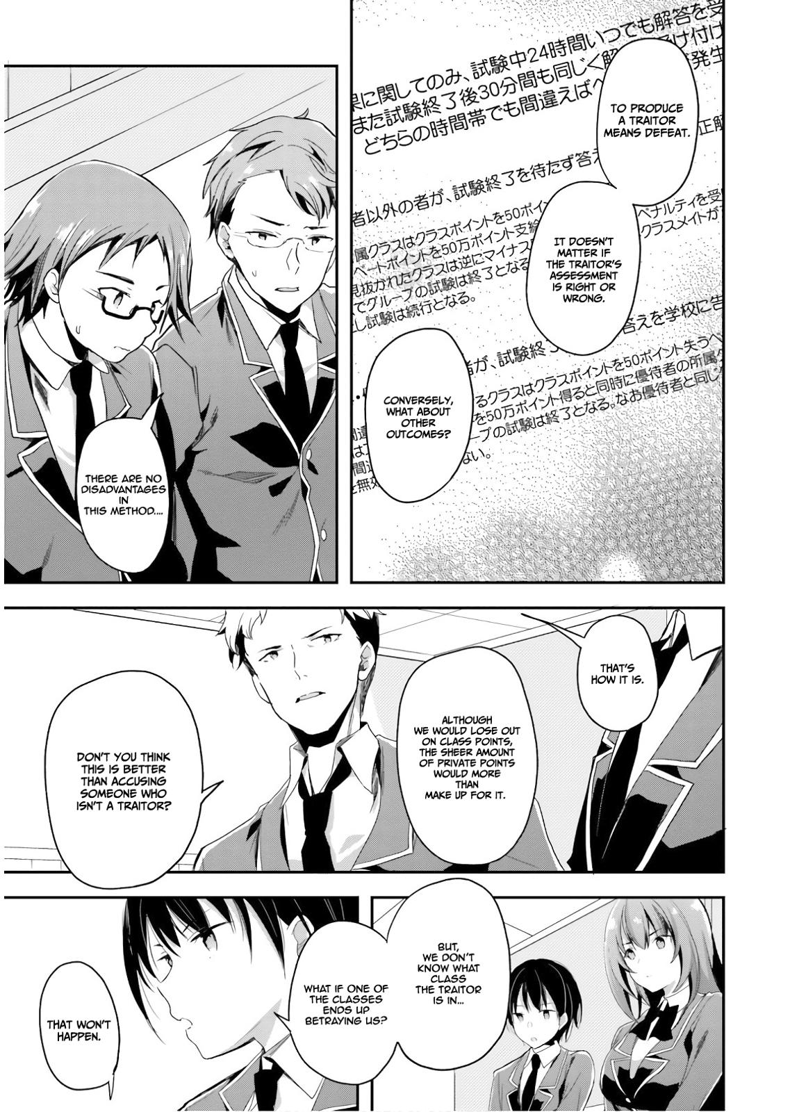 Read Classroom of the Elite Manga Online