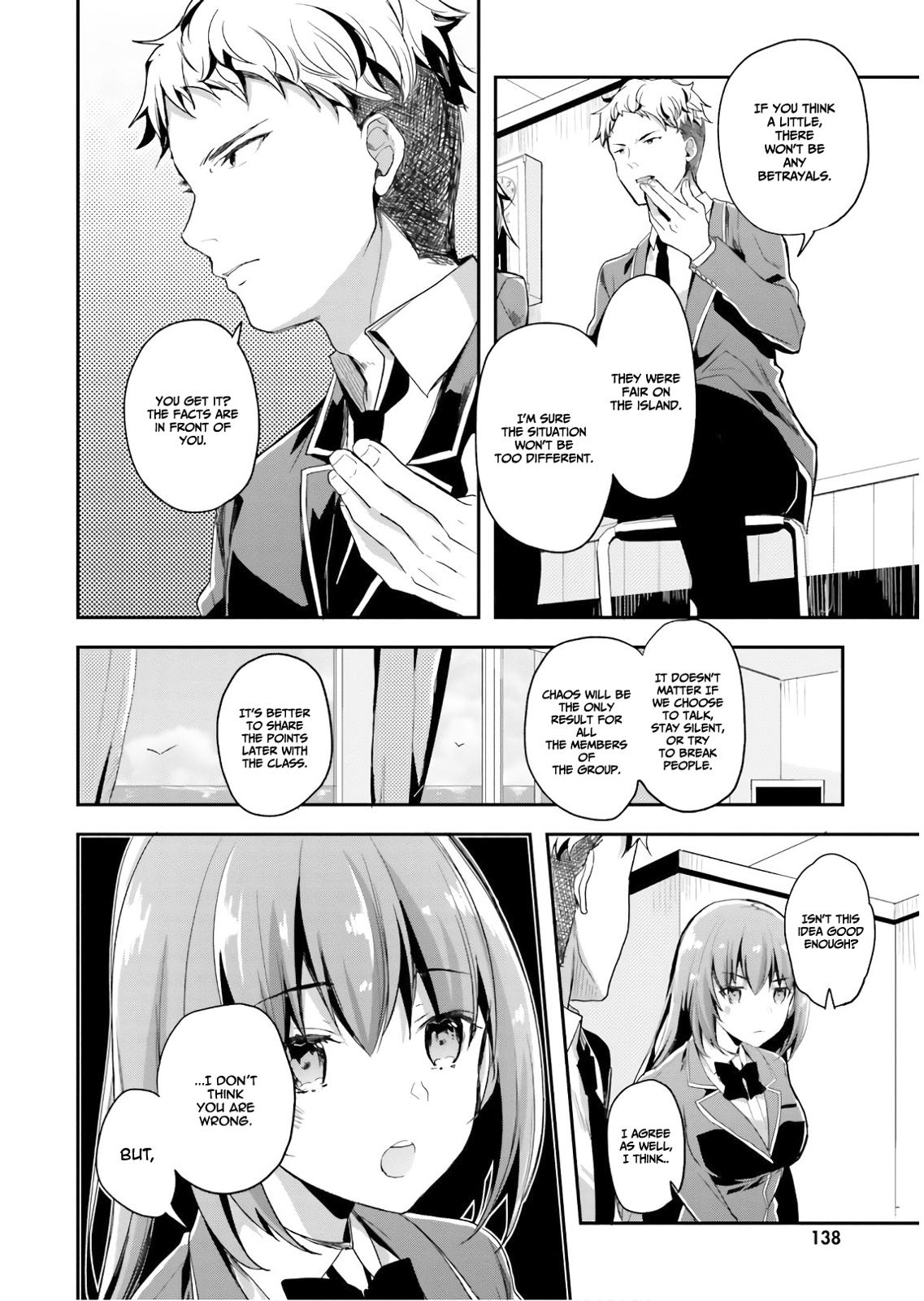 Read Classroom of the Elite Manga Online