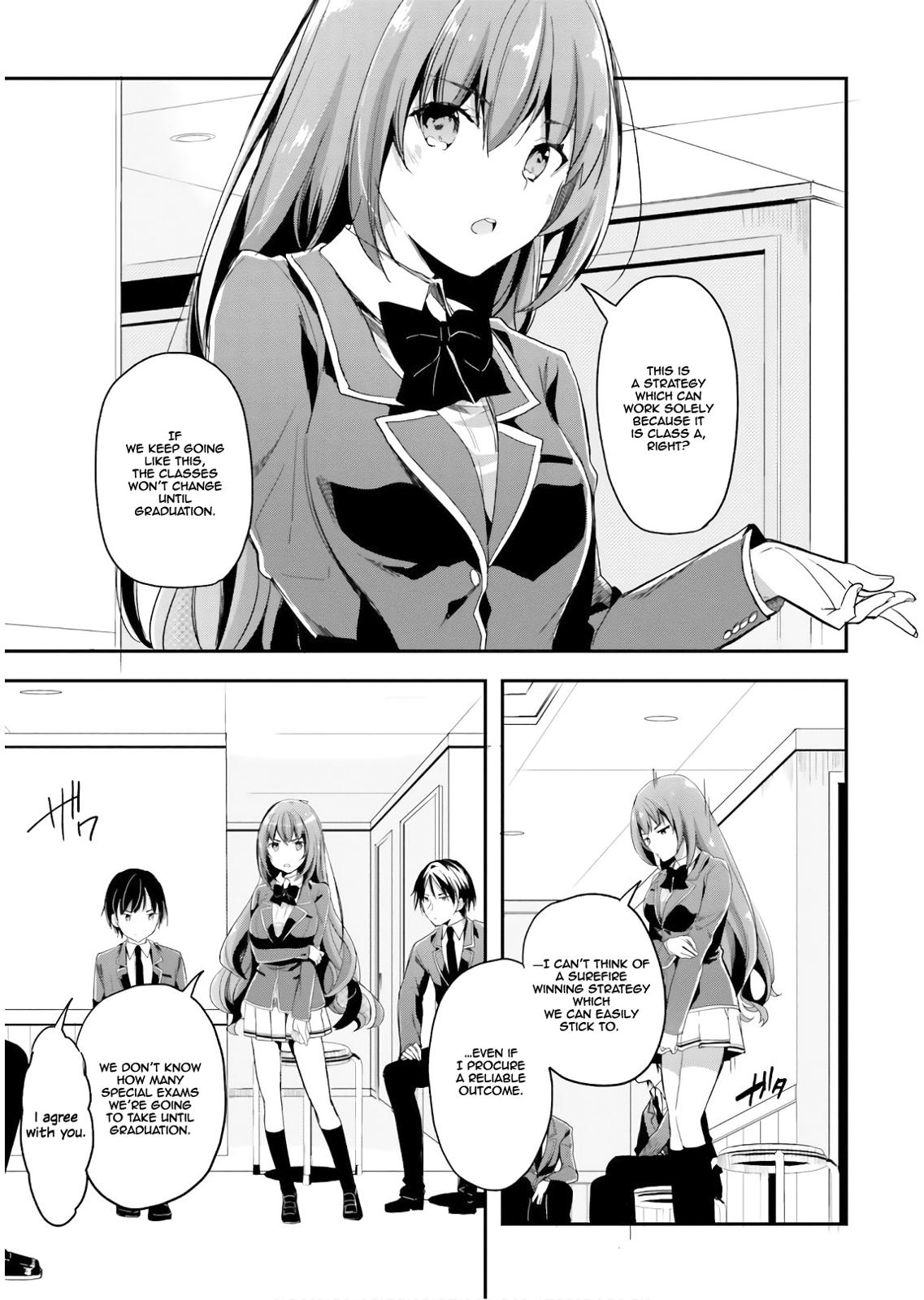 Read Classroom of the Elite Manga Online