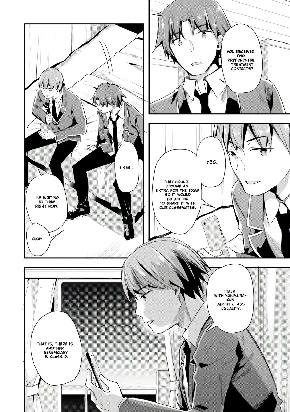 Read Classroom of the Elite Manga Online