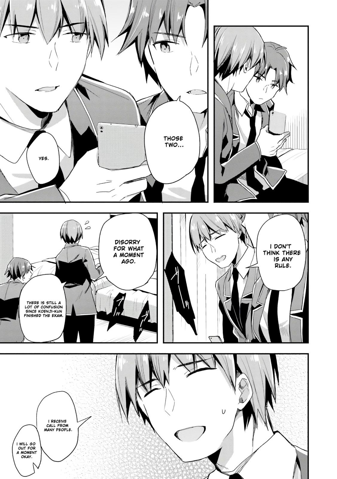 Read Classroom of the Elite Manga Online