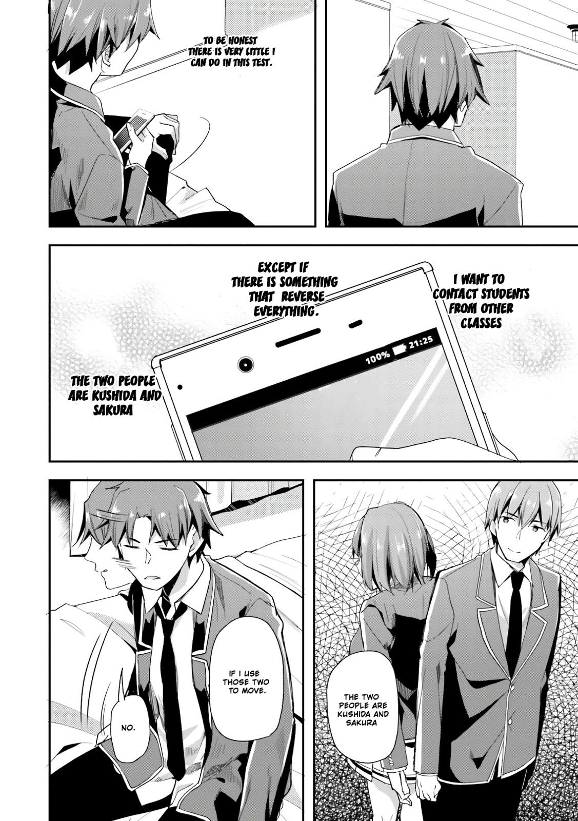 Read Classroom of the Elite Manga Online