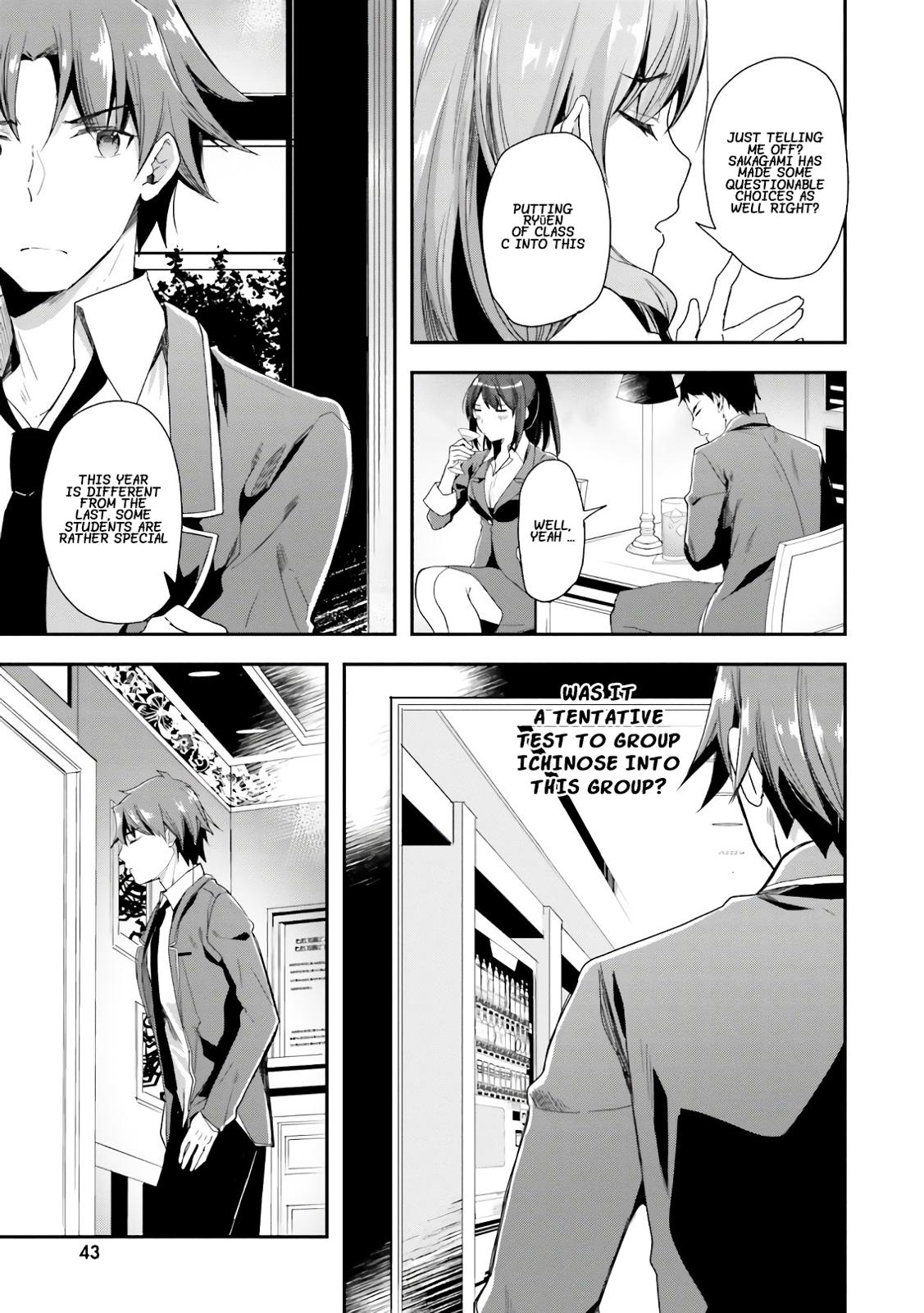 Read Classroom of the Elite Manga Online