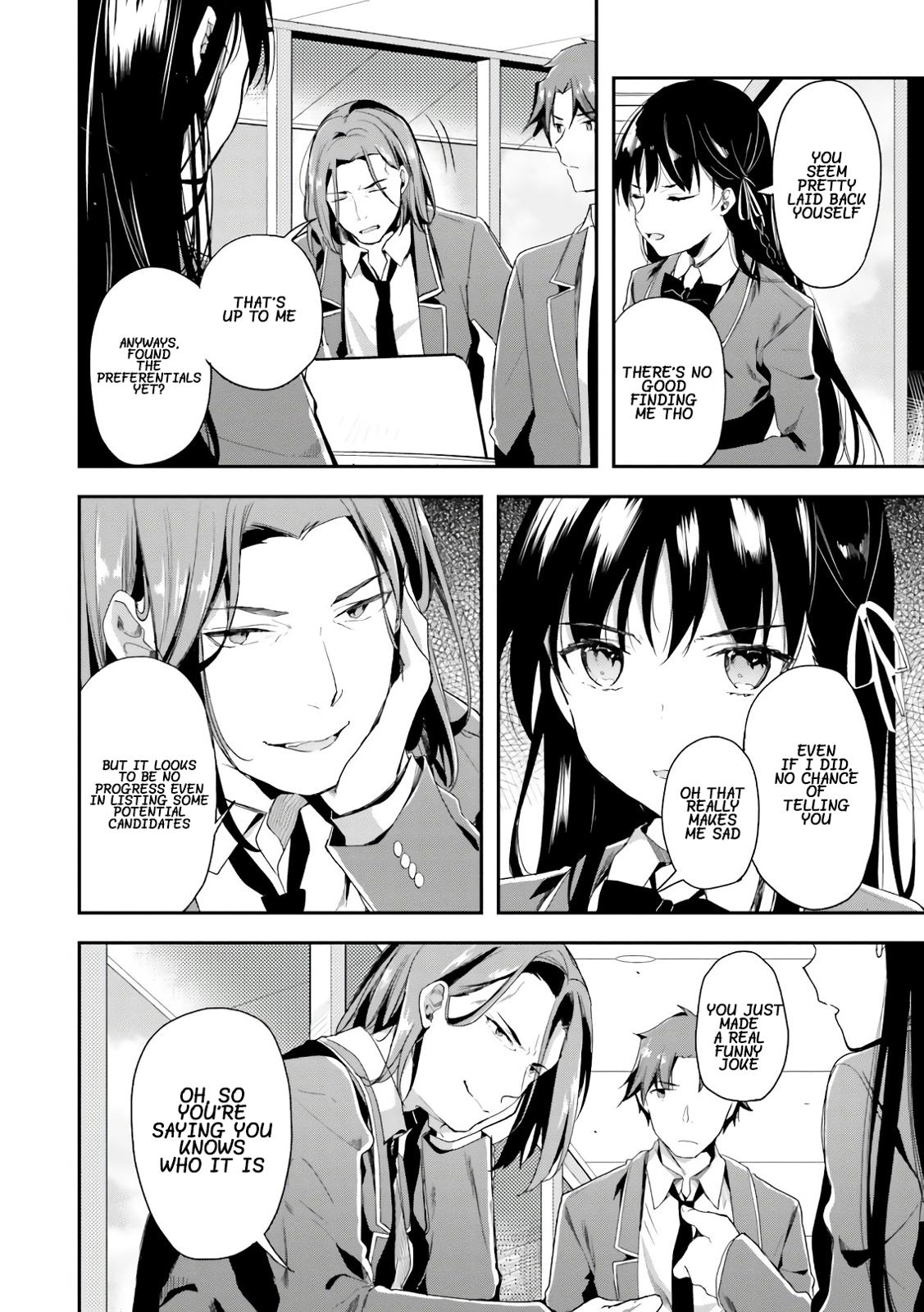 Read Classroom of the Elite Manga Online