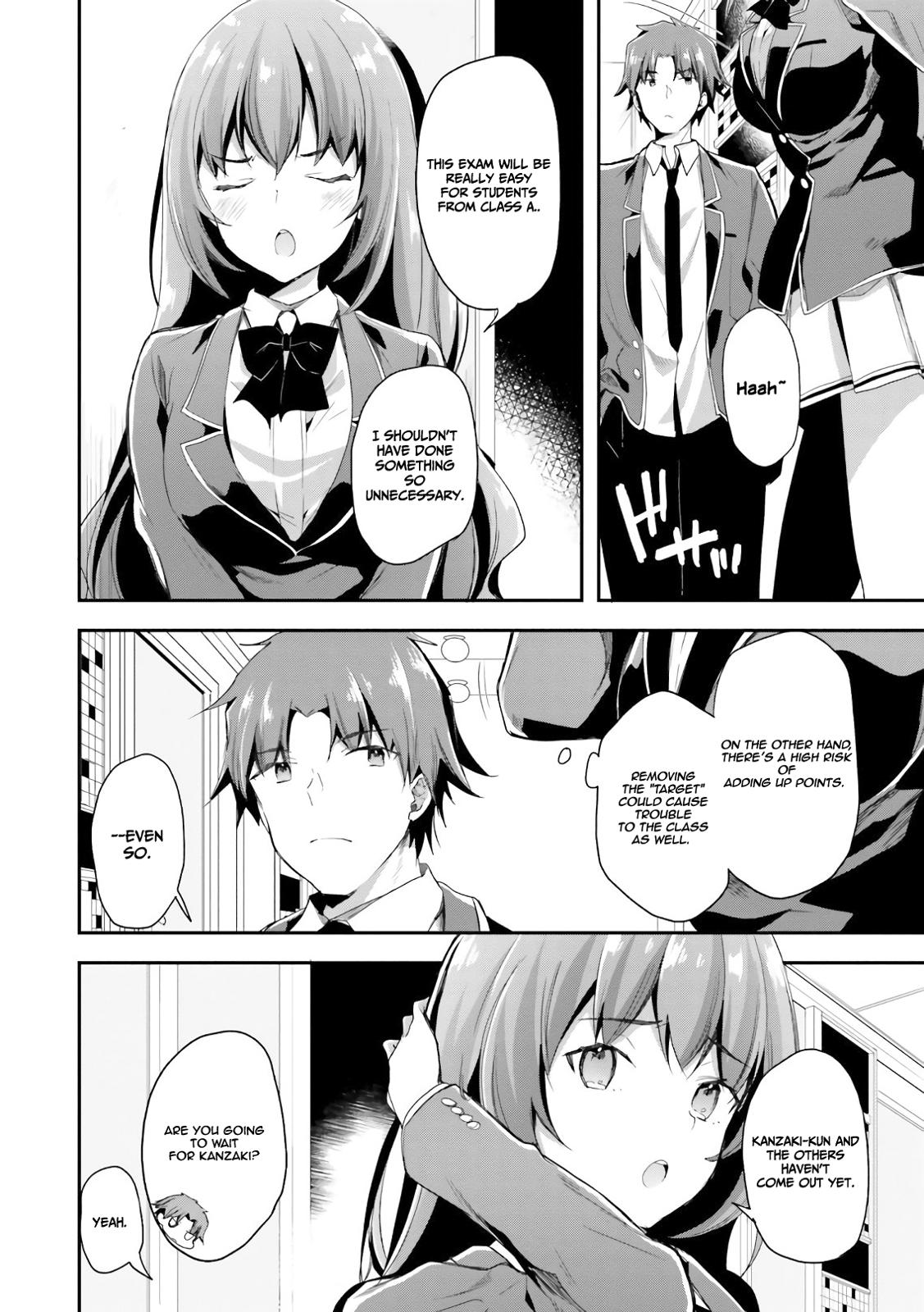 Read Classroom of the Elite Manga Online