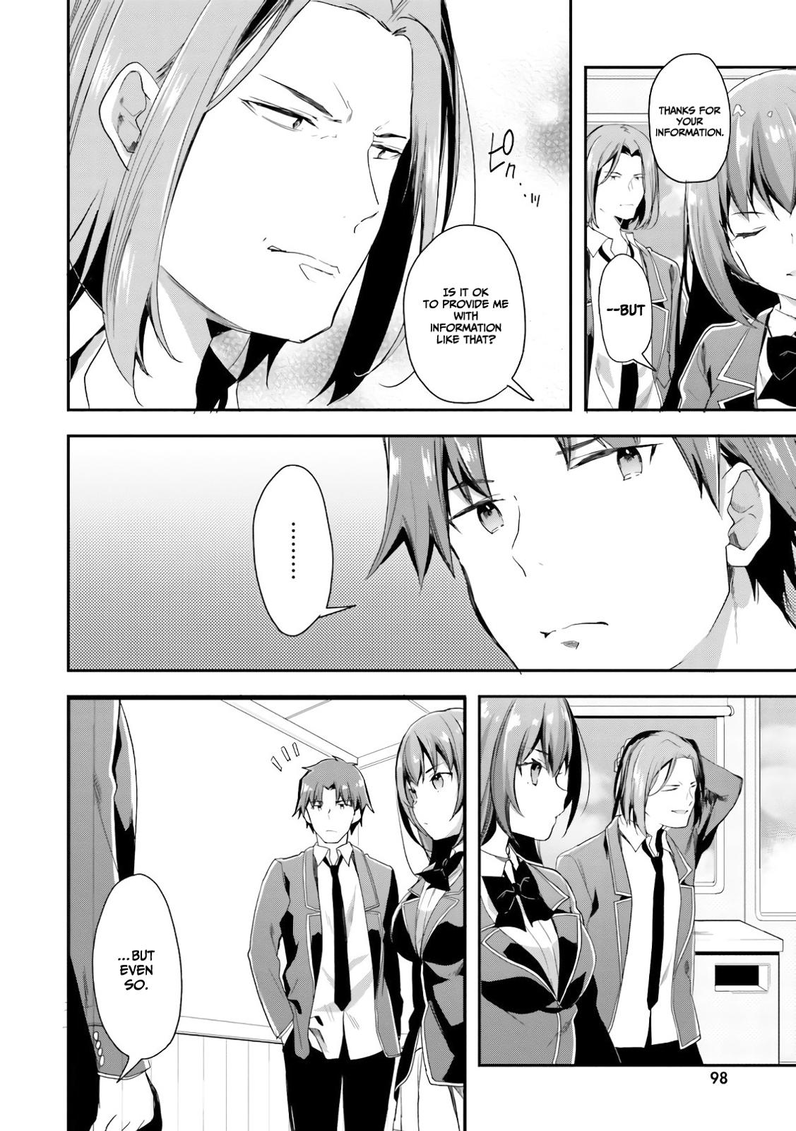 Read Classroom of the Elite Manga Online