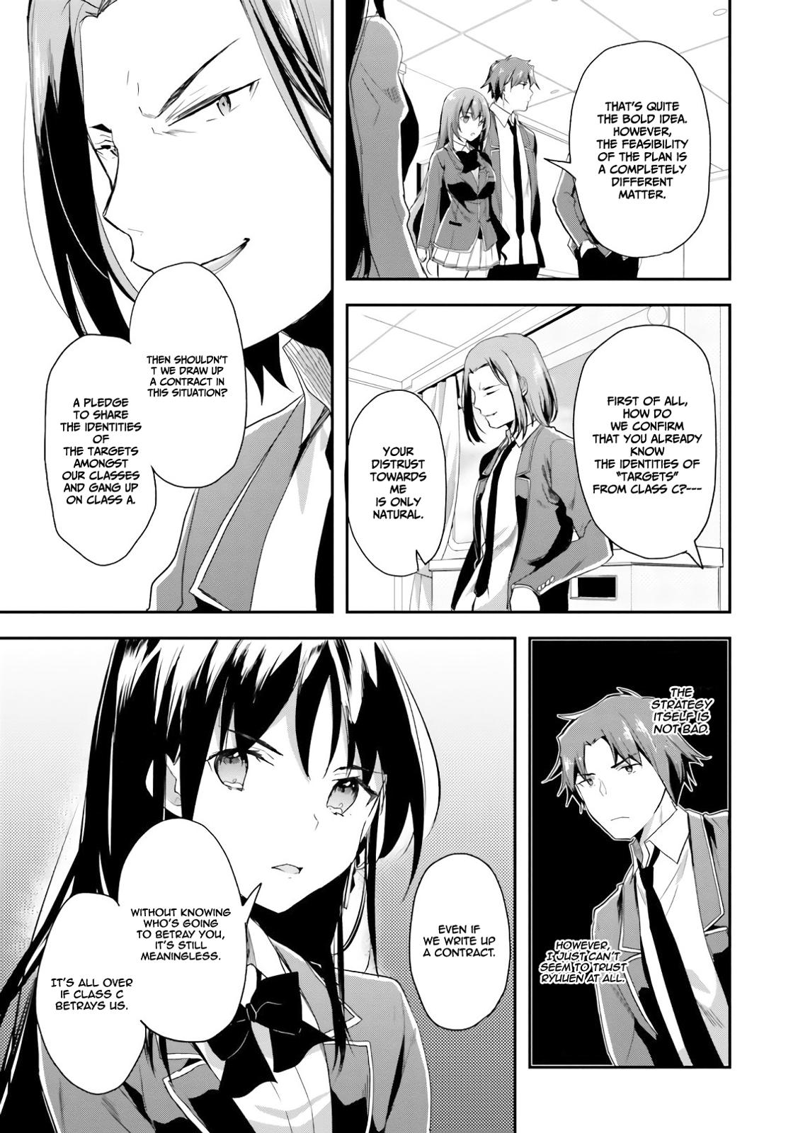 Read Classroom of the Elite Manga Online