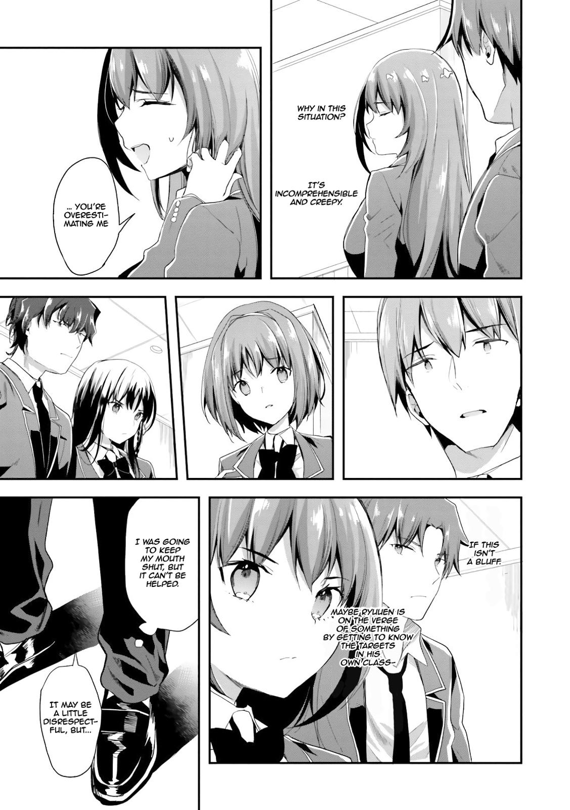 Read Classroom of the Elite Manga Online