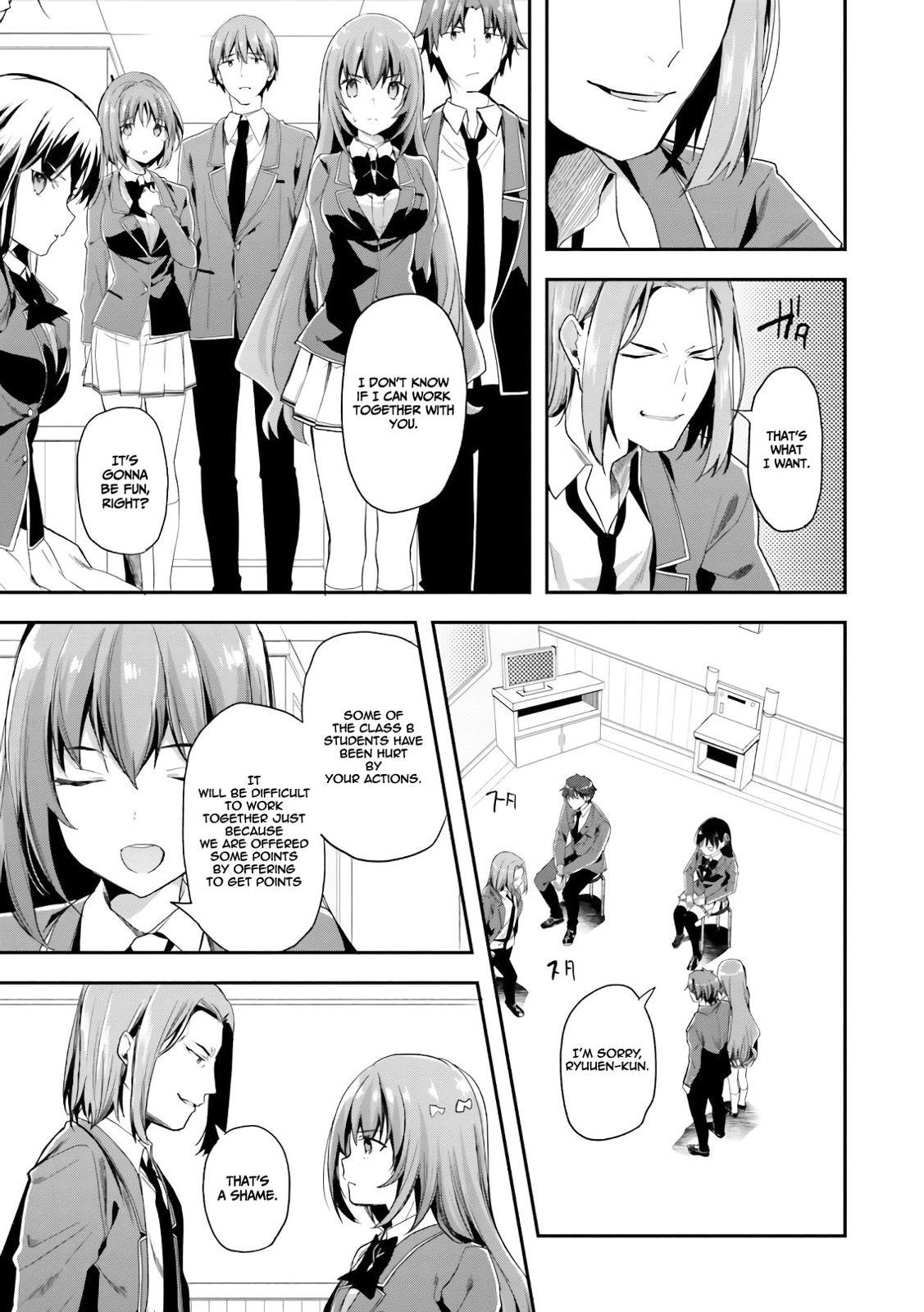 Read Classroom of the Elite Manga Online
