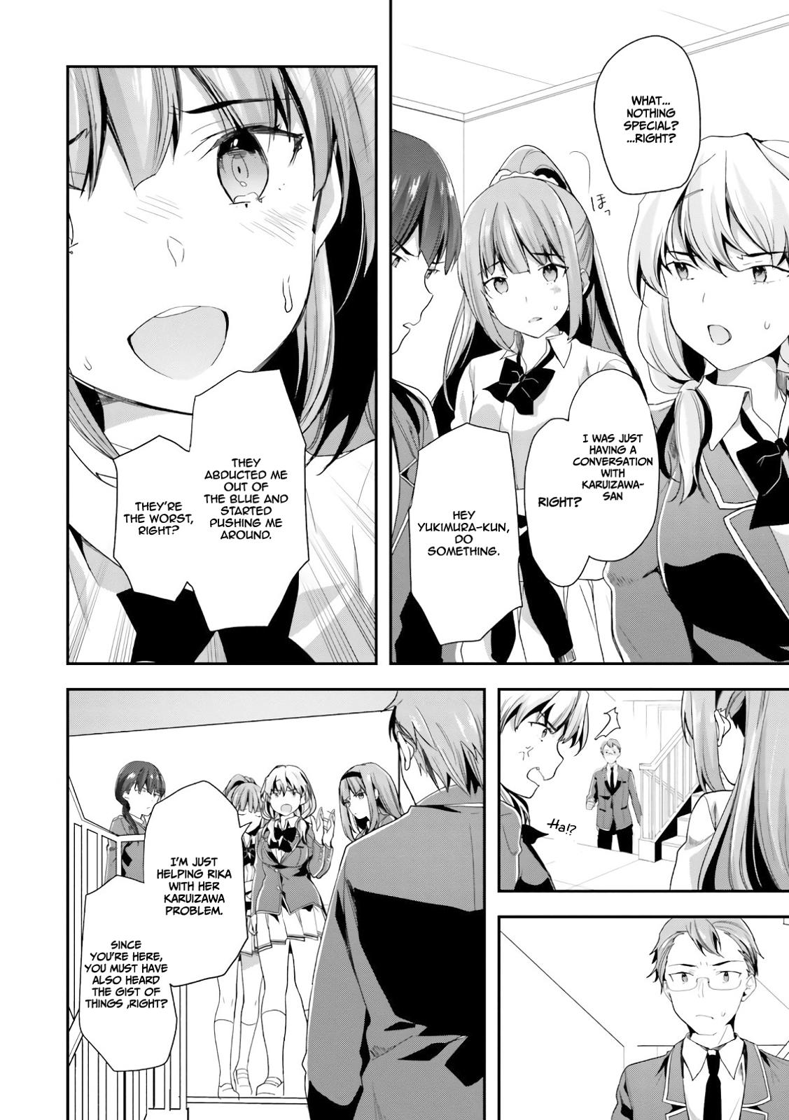 Read Classroom of the Elite Manga Online