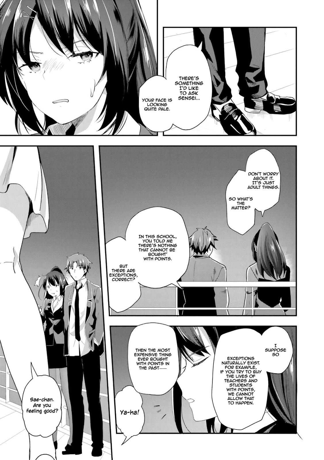 Read Classroom of the Elite Manga Online