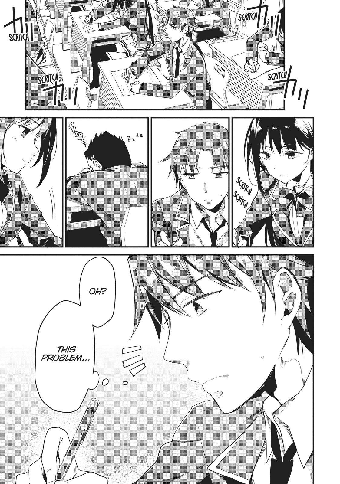 Read Classroom of the Elite Manga Online