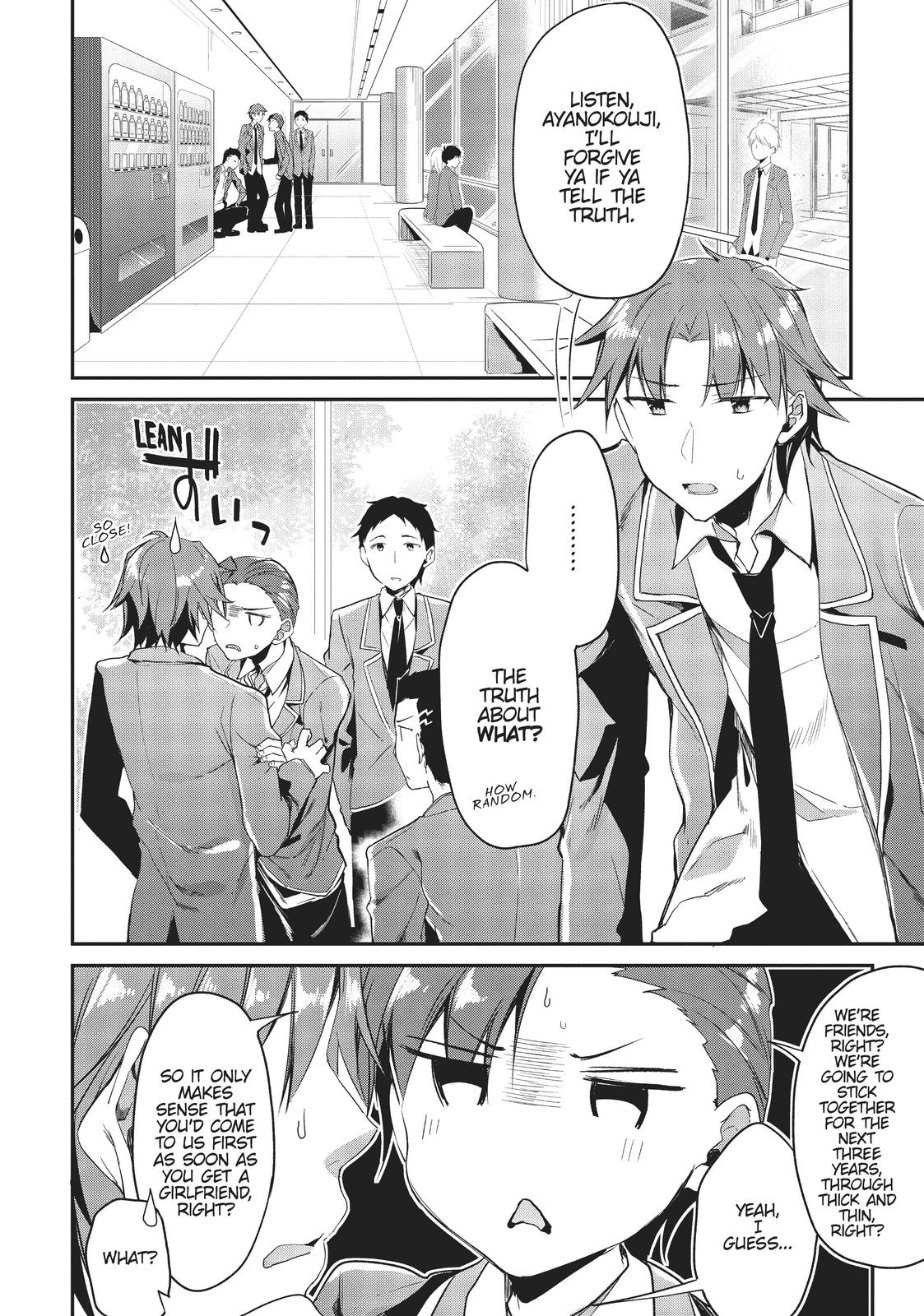 Read Classroom of the Elite Manga Online